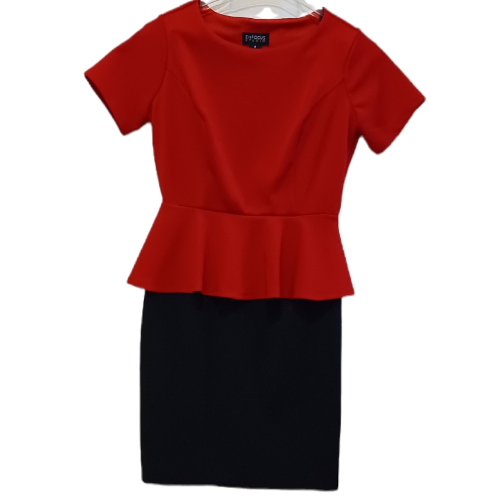 Enfocus Studio Peplum Dress Size 4